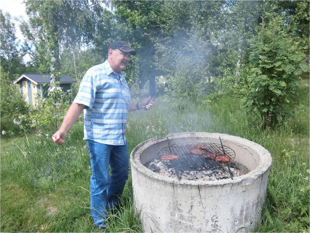 Här grillas det för fulla muggar